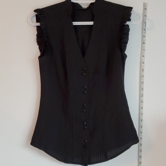 NWOT Black Guess Blouse - Picture 1 of 7